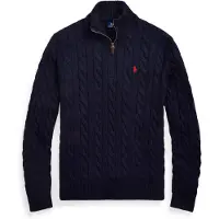 Ralph Lauren 5/1 Roving Cotton-Lsl-Plo - Navy - XXL