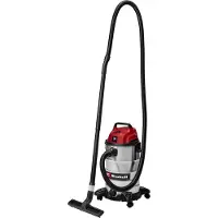 Einhell TC-VC 3055 S, 950 W, Sylinteripölynimuri, Kuiva ja märkä, Pölypussi, 30 L, Suodatus