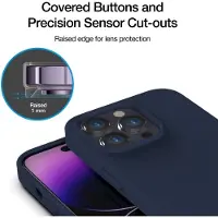 Just Mobile TENC [Silicone] w. MagSafe for iPhone 14 Pro - Navy