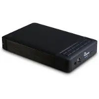 Inter-Tech Argus GD-35LK01, HDD-kotelo, 3.5", SATA, Serial ATA II, Serial ATA III, 5 Gbit/s, USB-liitettävyys, Musta (88884068)