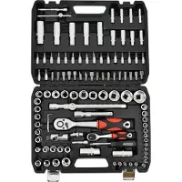 AWTOOLS Yhdistelmäavainsarja AW39108BL; 1/2''; 1/4''; 108 kpl.