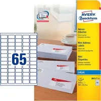 Avery - address labels - 1625 pcs. - 21.2 x 38.1 mm