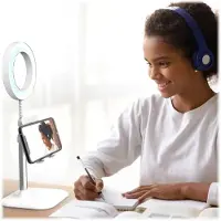 Digipower Success Phone Holder with 6' ring light mobiili