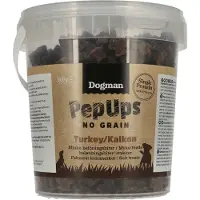 Dogman Pep Ups No Grain Kalkkuna Koiranherkku 500g