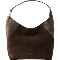 Furla for woman. WB01900-BX1895 Lara leather shoulder bag brown (OSFA), Casual