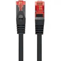 Lanberg PCF6-10CU-0050-BK, 0,5 m, Cat6, F/UTP (FTP), RJ-45, RJ-45, Musta