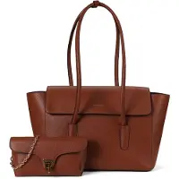 Coccinelle Beat Olkalaukku Nahka 33 cm Ruskea