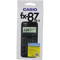 Casio FX-87DE X, Tasku, Funktiolaskin, Akku/Aurinko, Musta