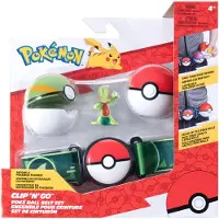 Pokémon Clip N Go Belt Set Treecko - Green - ONE SIZE