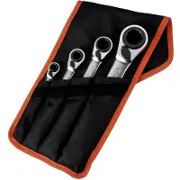Bahco räikkälenkkiavainsarja S4RM/4T, 8–27 mm, 4 osaa, 4-in-1