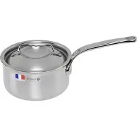 De Buyer Affinity -kattila ruostumatonta terästä kannella 16 cm 1,7 l