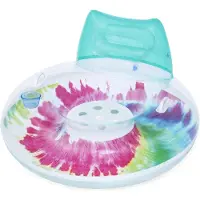 Bestway 1,18m x 1,17m Tie Dye Deluxe Swim Tube uimarengas
