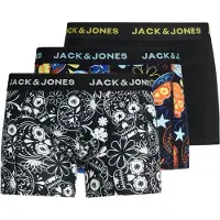 Jack & Jones Jacsugar Skull Trunks 3 Pack. Noos - Black - L
