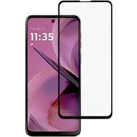 SKALO 2-KPL Motorola Moto G55 5G Koko Näytön Karkaistu Lasi - Musta