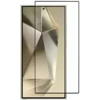 SKALO 2-KPL Samsung S25 Ultra Koko Näytön Karkaistu Lasi - Musta