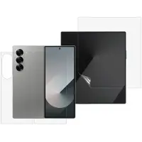 SKALO Samsung Z Fold7 Kokonaisvaltainen Etu+Taka Näytönsuoja - Läpinäkyvä
