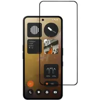 SKALO 2-KPL Nothing Phone (3a) Koko Näytön Karkaistu Lasi - Musta