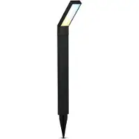 Briloner LED-aurinkoenergialla toimiva maapiikkavalo 3796015, musta, muovi, CCT-arvo 3796015, Musta, Alumiini, Moderni, aurinkokennovalaisin