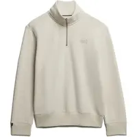 Superdry Essential Logo Half Zip - Cream - M