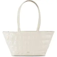 Abro Alba Olkalaukku Nahka 26 cm Valkoinen
