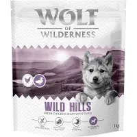 Wolf of Wilderness 4x1kg Junior Wild Hills ankka viljaton koiranruoka