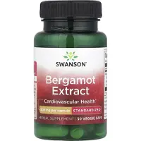 Swanson Health Bergamottiuute 500 mg - 30 Veg-kapselia