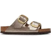 Birkenstock Arizona Bb Bf Graceful Taupe - Silver - 41
