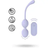 Loveline - vibraatio kegel-pallot duo - lila
