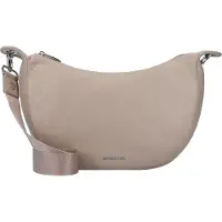 Mandarina Duck Mellow Leather Crossbody-laukku Nahka 33 cm Ruskea