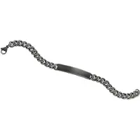 Lykken Strong teräslaattaranneketju 8 mm gun metal-21