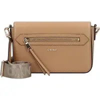 DKNY Bryant Ave Crossbody-laukku Nahka 22 cm Beige