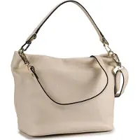 Abro Ebony Olkalaukku Nahka 38 cm Beige