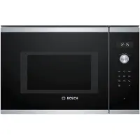 Bosch Mikroaaltouuni BFL554MS0 60 cm musta/teräs