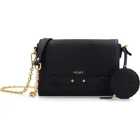 PICARD Chic Way Crossbody-laukku Nahka 23 cm Musta