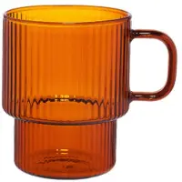 Chiato Uritettu lattelasi kahvalla , 260 ml – ruskea