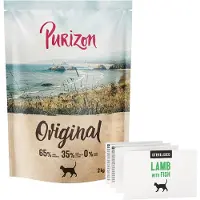 Purizon 2kg Sterilised Adult lammas ja kala kissan kuivaruoka