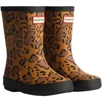 Hunter Kumisaappaat - Kids First Leopard Tulosta - Tyydyttynyt T - - 32 - Kumisaappaat
