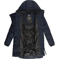 Ragwear Pitkä talvitakki 'Pavla' laivastonsininen