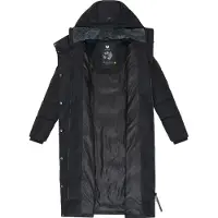 Ragwear Pitkä talvitakki 'Pavla' musta