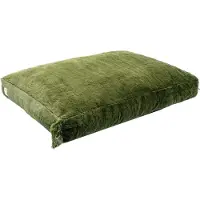 51 Degrees North 51 - Supersoft - Boxpillow - Dark Green - L: 115x8