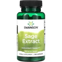 Swanson Health , Sage Extract, 160 mg, 100 Pillereitä
