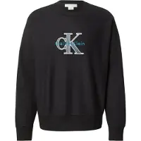 Calvin Klein Premium Tri-Color Monologo Cn Sw - Black - L