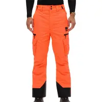 Superdry for man. MS110195A Ultimate Freestyle Ski Pants orange (S), Sport, Polyester, Snow, Outdoor