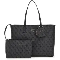 GUESS Ostoskassi 'POWER PLAY II LARGE TECH TOTE' antrasiitti / tummanharmaa