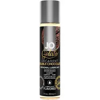 System Jo - Gelato tuplasuklaa - syötävä, vesipohjainen liukuvoide (30 ml)