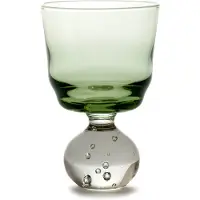 Serax Eternal snow stem -lasi S Ø 6,3 cm Green