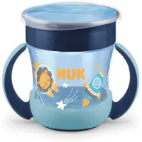 Nuk Magic Cup Night kuppi varustettu pidikkeellä 6m+ Blue 1 kpl