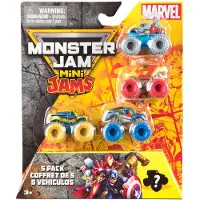 Spin Master Autot - 1:87 - Mini - Marvel - 5 kpl - - OneSize - Autot