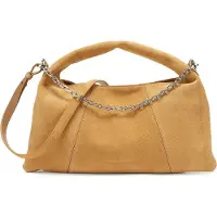 Les Visionnaires Sadie Cozy Chain Käsilaukku Nahka 37 cm Beige