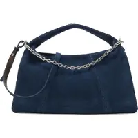 Les Visionnaires Sadie Cozy Chain Käsilaukku Nahka 37 cm Sininen